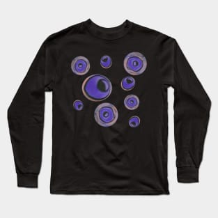 Purple spheres Long Sleeve T-Shirt